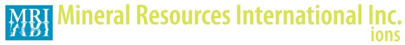 Mineral Resources Int'l. Inc. Mineral Resources Int'l. Inc.